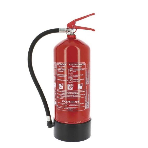 Extintor ABC 6 kg​ Anaf Group Alta Eficacia 34A 233B C