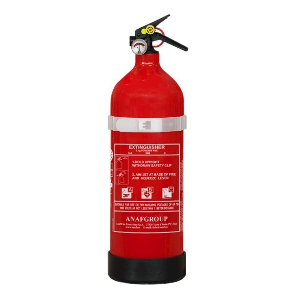Extintor 2 kg ABC - Eficacia 13A 89B C