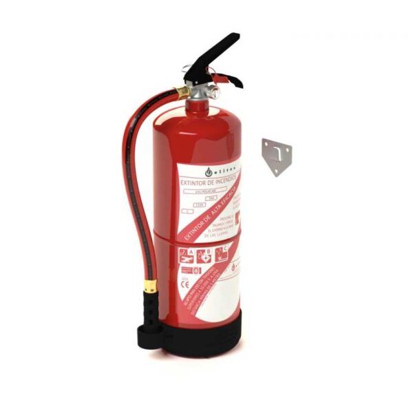 Extintor 6 kg ABC - Eficacia 27A 183B C - Made in Spain