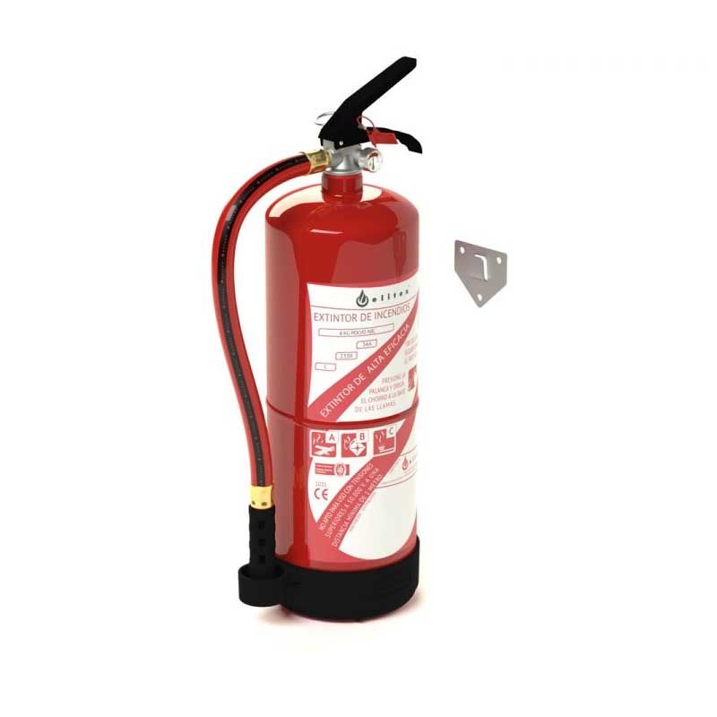 Extintor 6 kg ABC – Eficacia 27A 183B C – Made in Spain