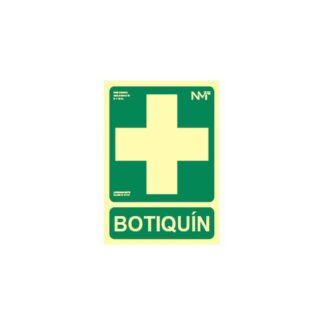 Señal botiquin homologada