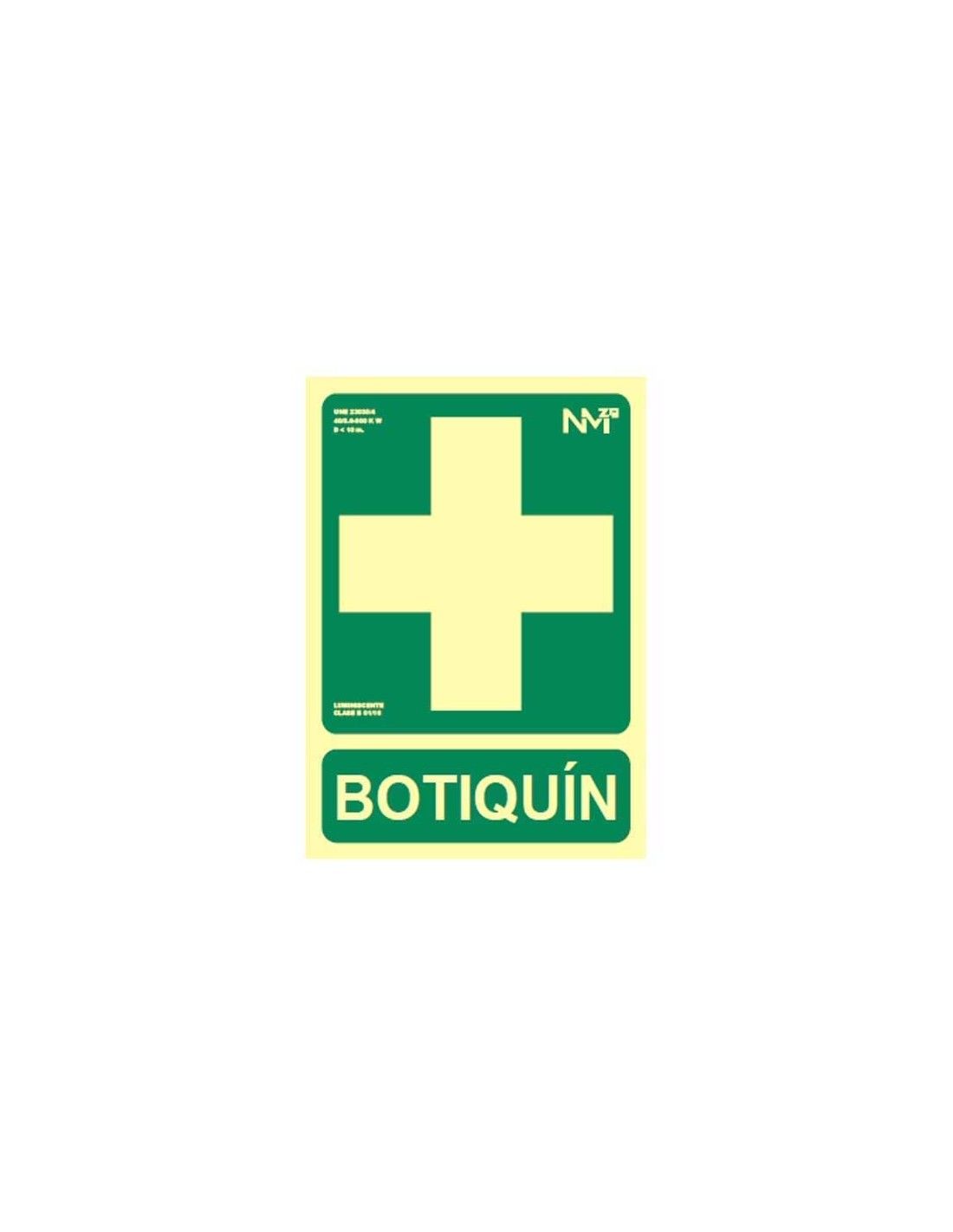 Señal botiquin homologada