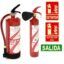 Pack Empresa Extintores 6 Kg ABC + CO2 2 Kg + Señales